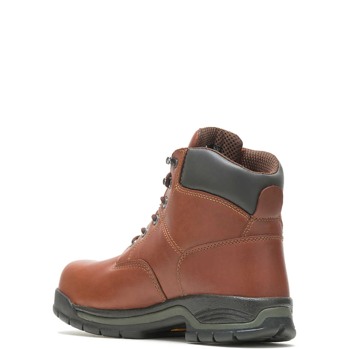 Wolverine Men's Harrison Lace-Up 6" Work Boot - Brown (SOFT TOE)