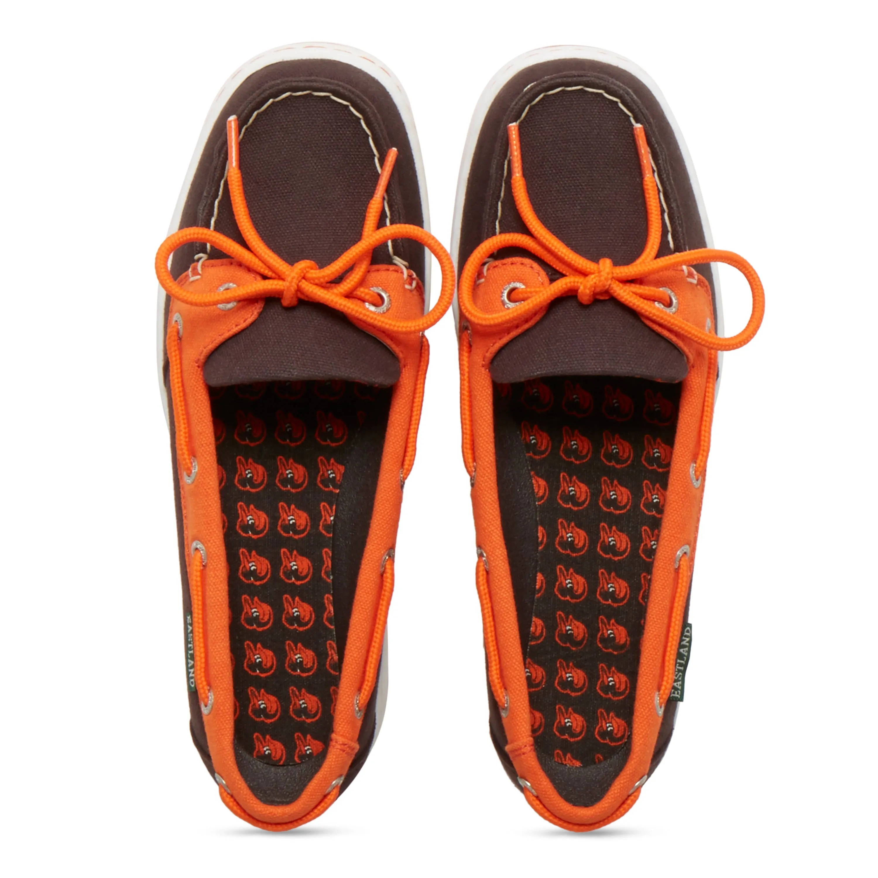 Women's Sunset MLB Baltimore Orioles Canvas Boat Shoe