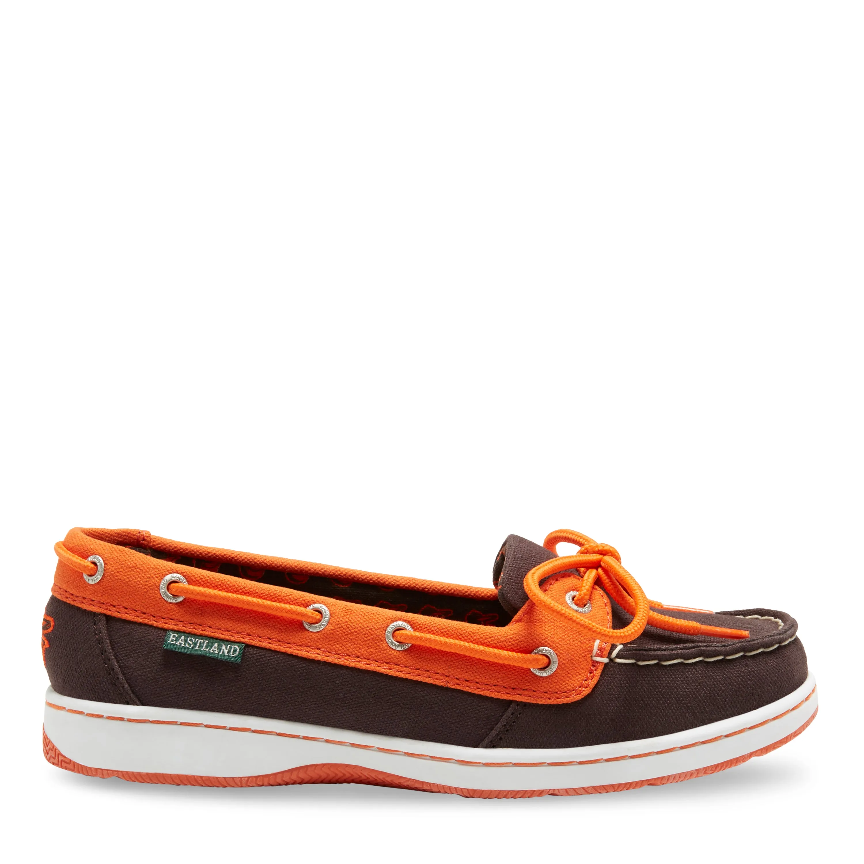 Women's Sunset MLB Baltimore Orioles Canvas Boat Shoe