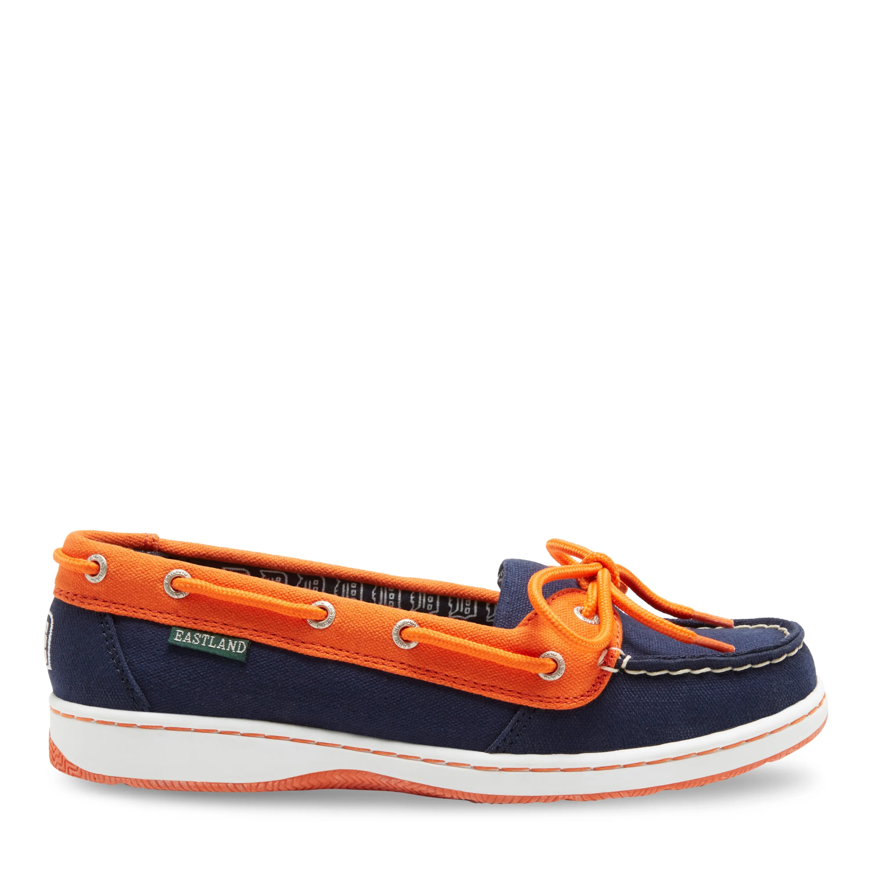 Women's Sunset MLB Detroit Tigers Canvas Boat Shoe