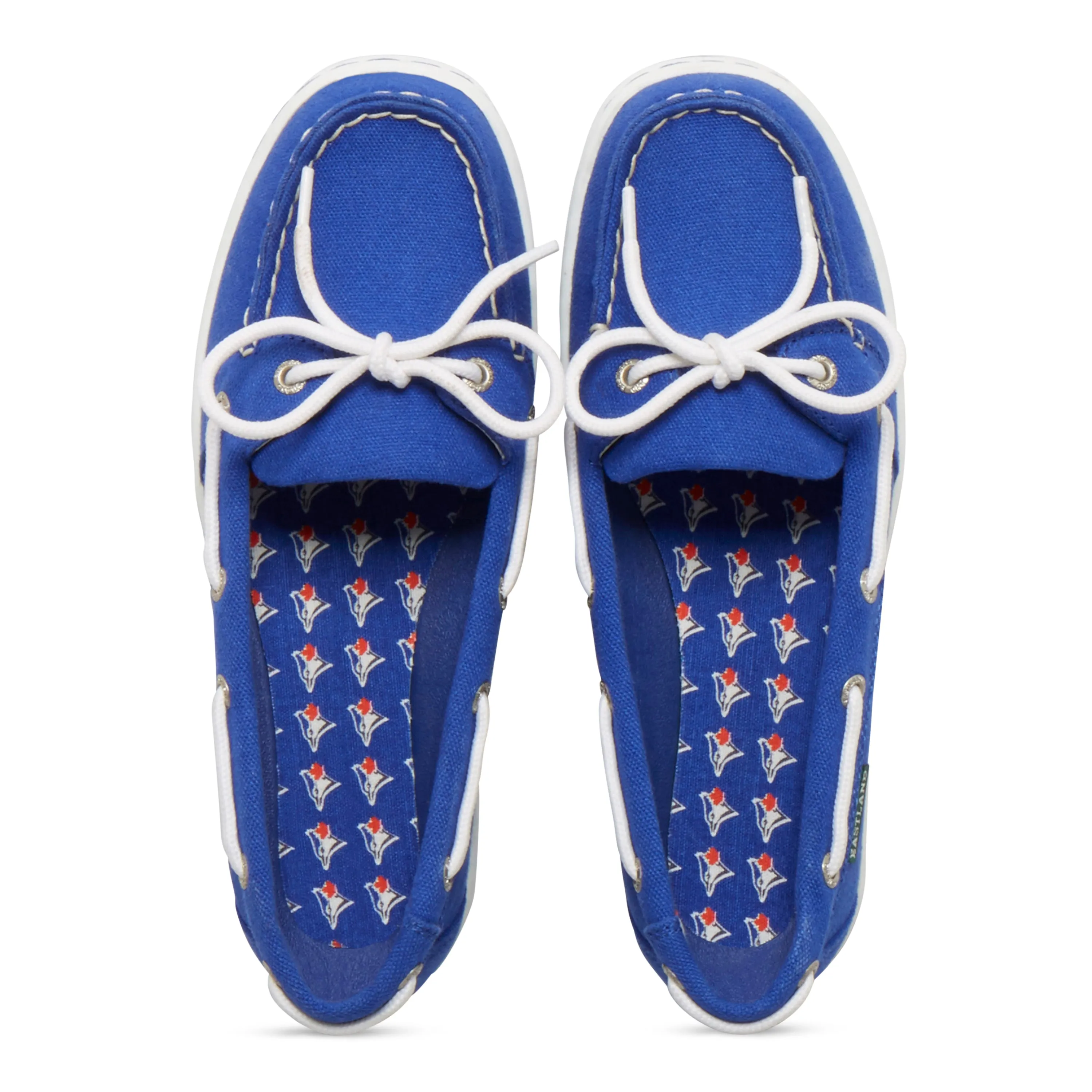 Women's Sunset MLB Toronto Blue Jays Canvas Boat Shoe
