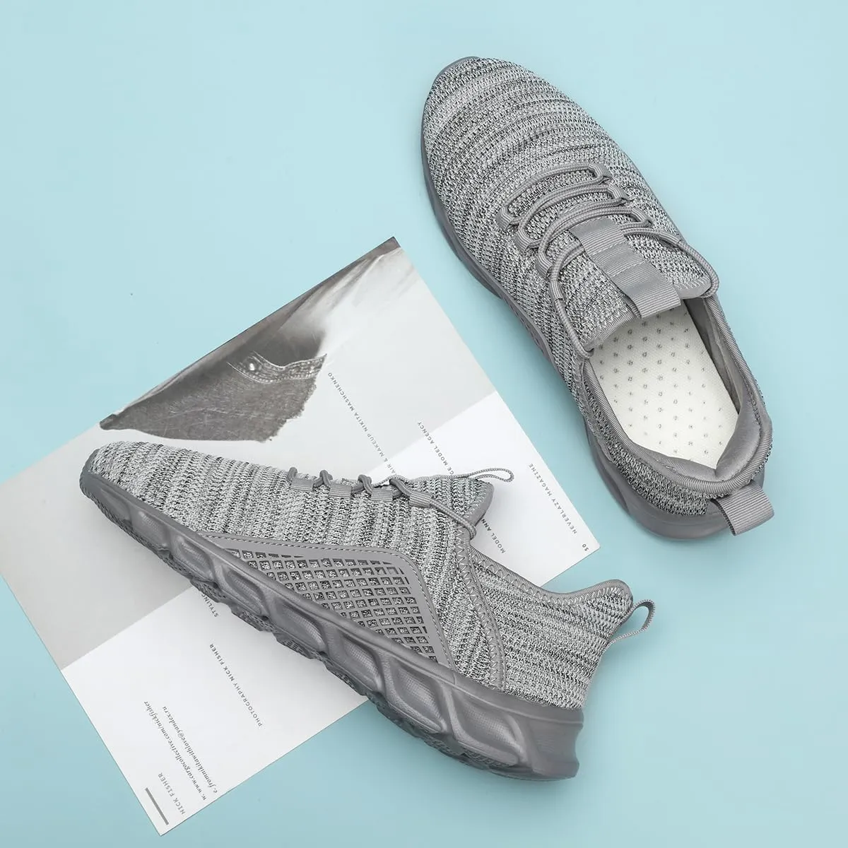 Women's Walking Shoes Casual Tennis Slip On Sneakers Lightweight Comfortable Fashion Shoes for Women