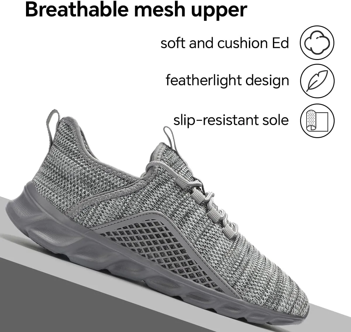 Women's Walking Shoes Casual Tennis Slip On Sneakers Lightweight Comfortable Fashion Shoes for Women